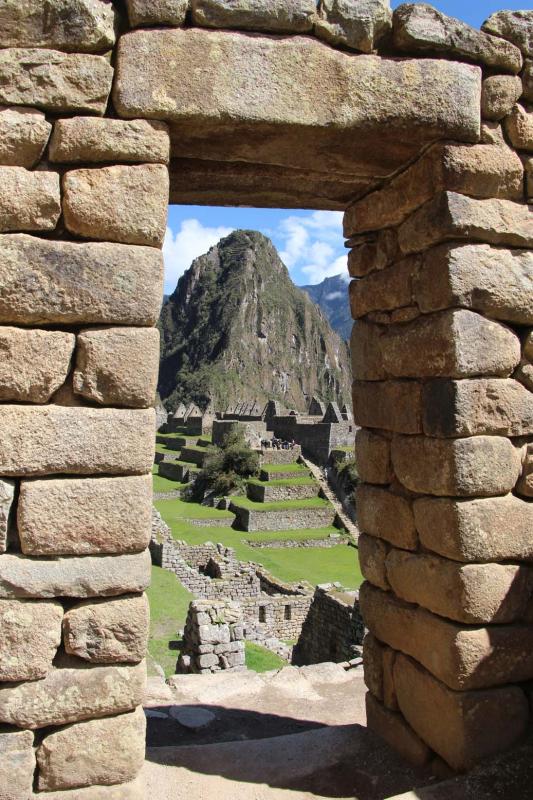 Wayna Picchu, depuis Machu Picchu