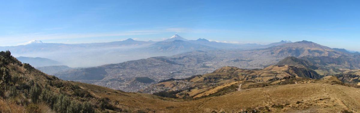 Panorama Quito et alentours